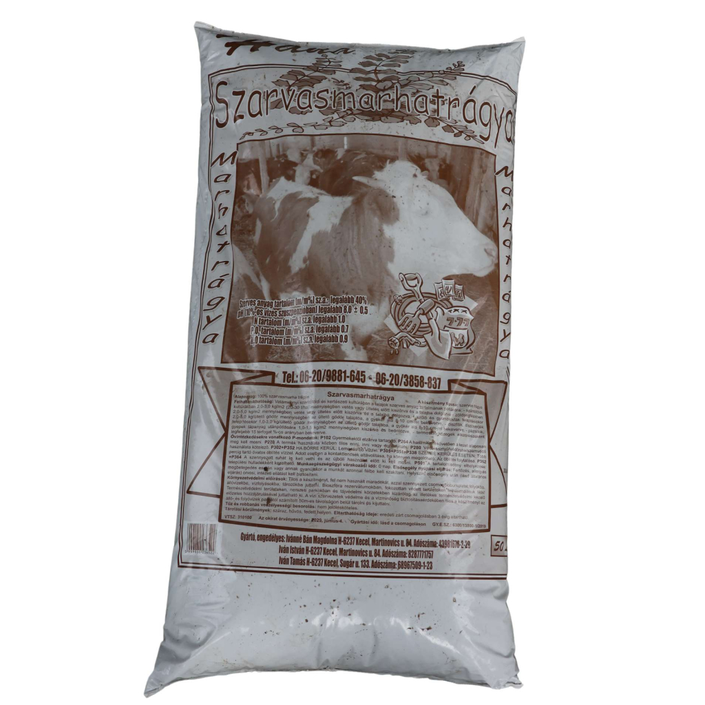 SZERVES MARHATRÁGYA 50L